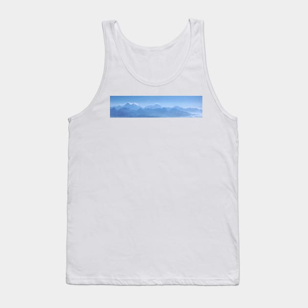 Mount Everest in the Himalayas Tank Top by JohnDalkin